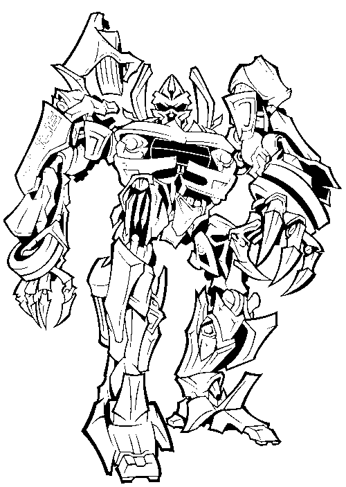 Transformers Colouring Pictures 4