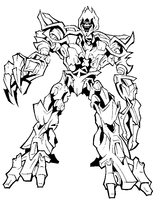 Transformers Colouring Pictures 6