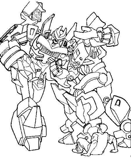 Transformers Colouring Pictures 8
