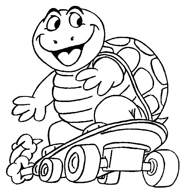 Turtle Colouring Pictures 9