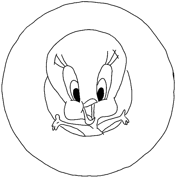 Tweety Bird Colouring Pictures 6