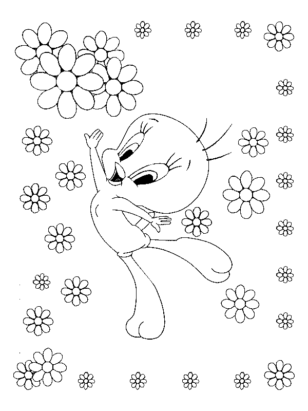 Tweety Colouring Pictures 3