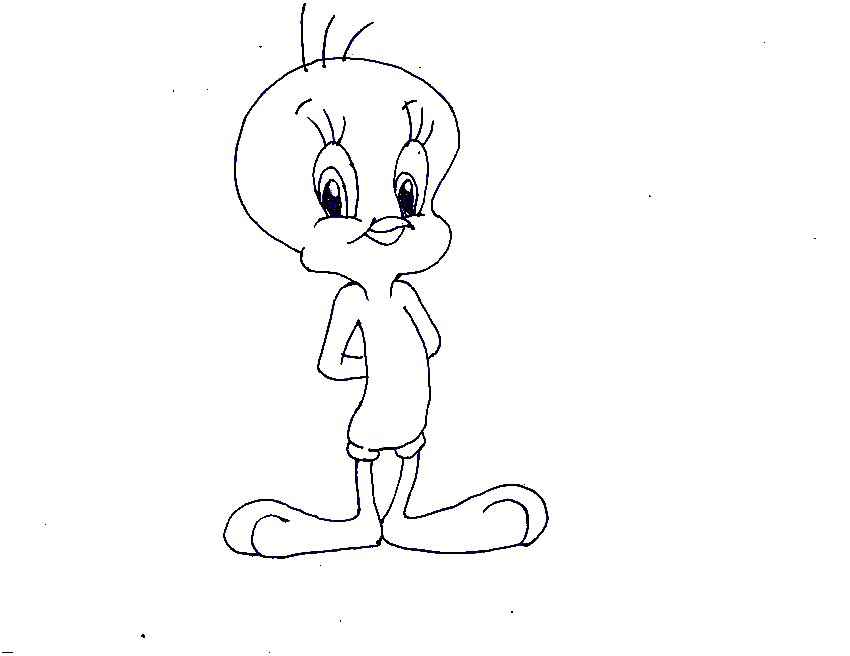 Tweety Colouring Pictures 4