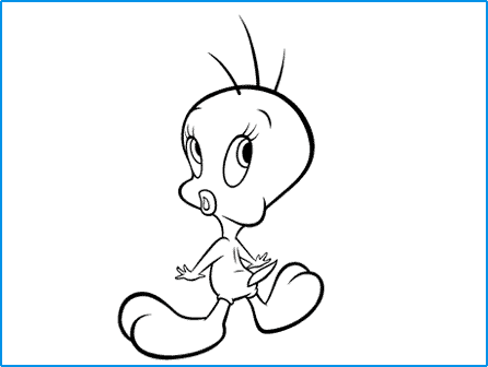 Tweety Colouring Pictures 5