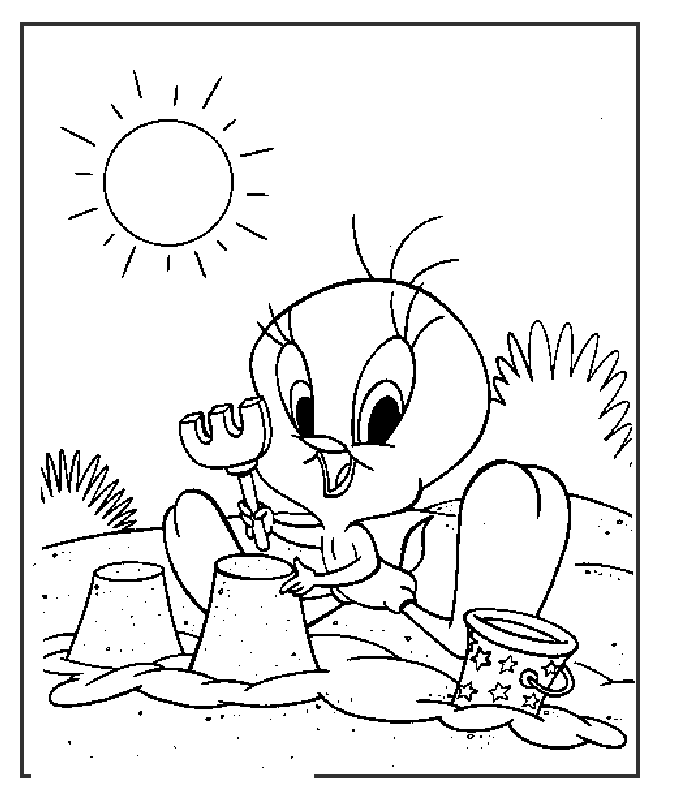 Tweety Colouring Pictures 7