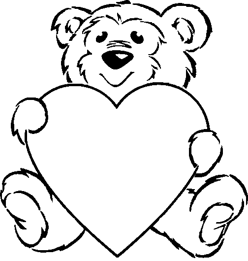 Valentine Colouring Pictures 11