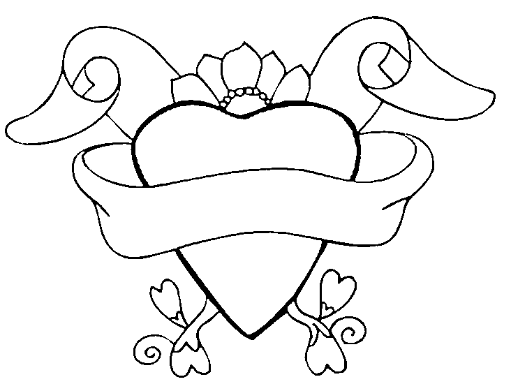 Valentine Colouring Pictures 4
