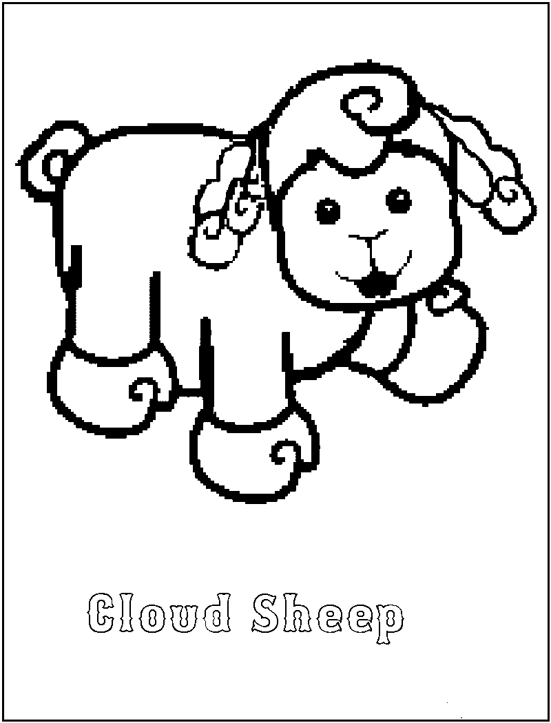 Webkinz Colouring Pictures 1