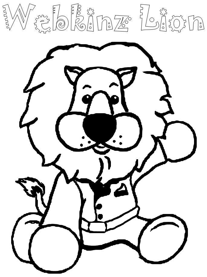 Webkinz Colouring Pictures 11