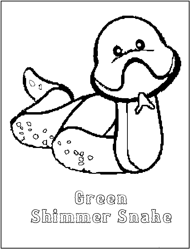 Webkinz Colouring Pictures 5