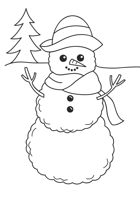 Winter Colouring Pictures 5