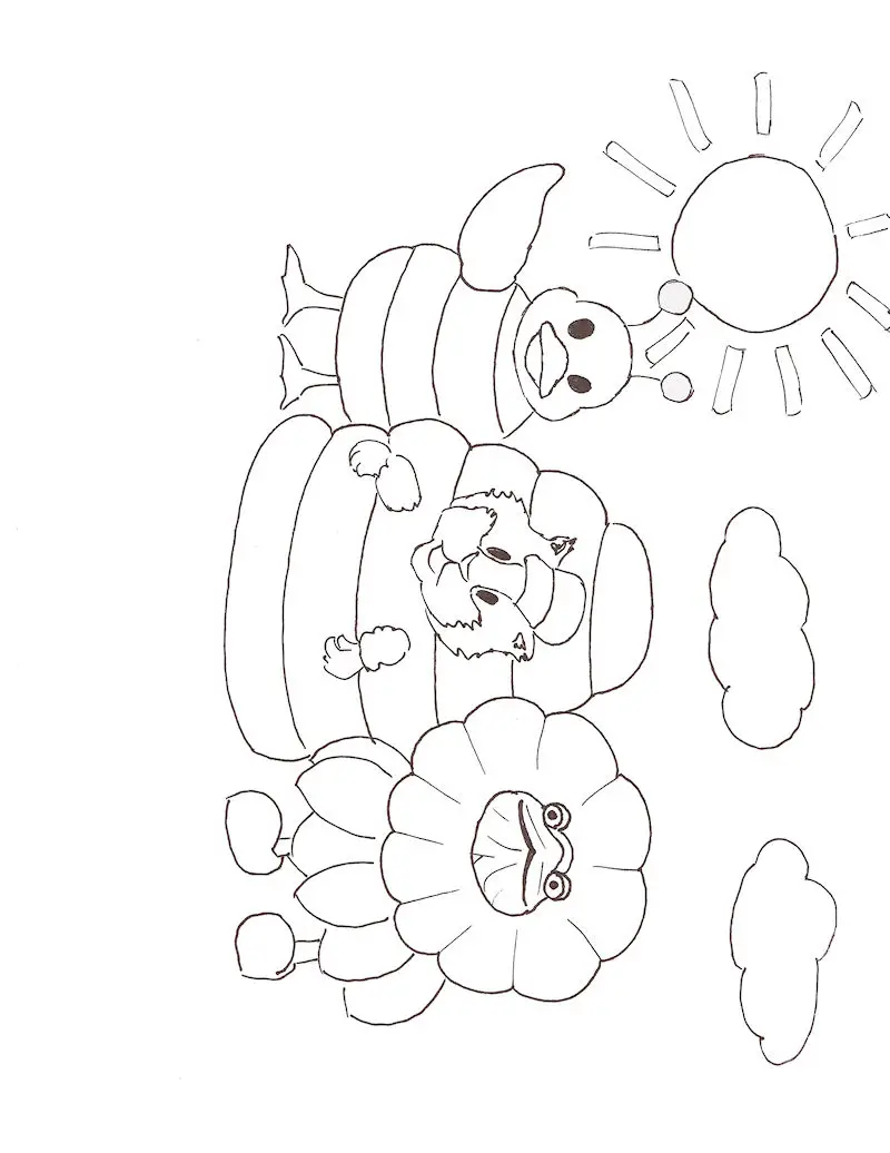 Wonder Pets Colouring Pictures 9